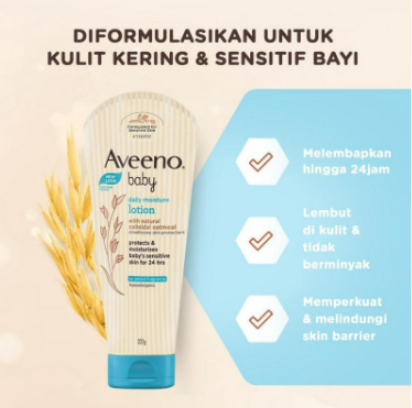 Manfaat dan Kelebihan Lotion Bayi Aveeno untuk Kulit Sensitif